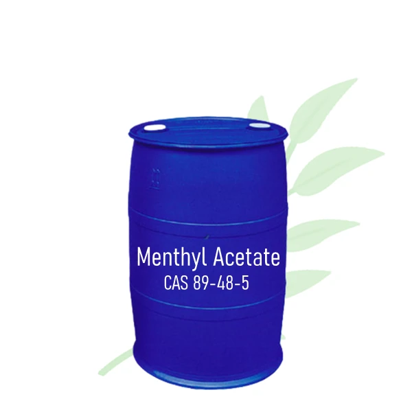 Hot Selling 99% Menthyl Acetate CAS 89-48-5 With Accept Sample Order